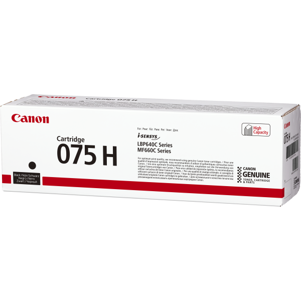 Canon 075 H cartuccia toner 1 pz Originale Nero [6369C002]