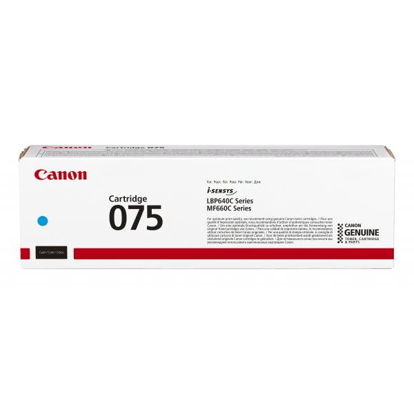 Canon 075 cartuccia toner 1 pz Originale Ciano [6364C002]