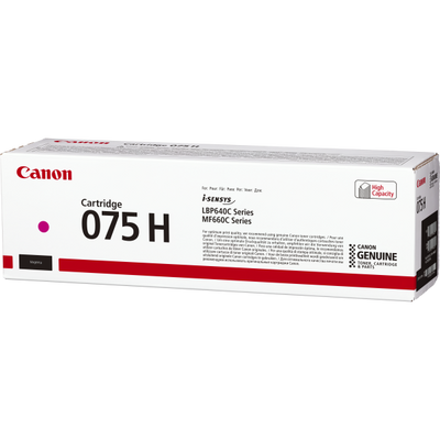Canon 075 H cartuccia toner 1 pz Originale Magenta [6367C002]