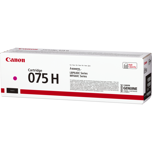 Canon 075 H cartuccia toner 1 pz Originale Magenta [6367C002]