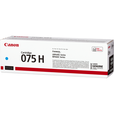 Canon 075 H cartuccia toner 1 pz Originale Ciano [6368C002]