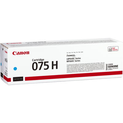 Canon 075 H cartuccia toner 1 pz Originale Ciano [6368C002]