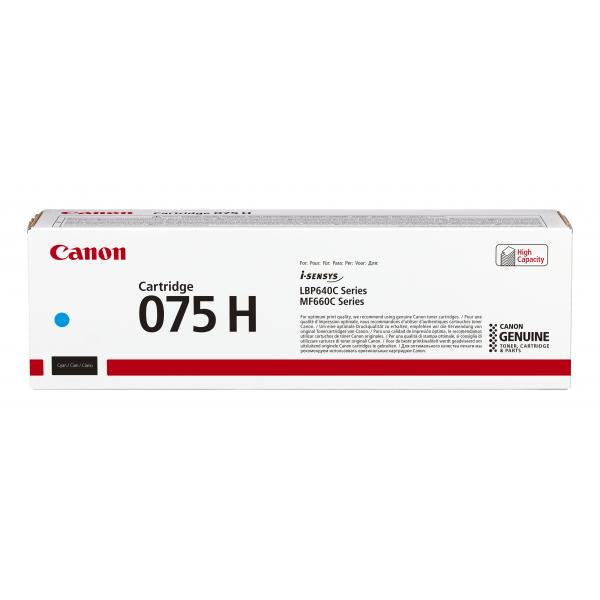 Canon 075 H cartuccia toner 1 pz Originale Ciano [6368C002]