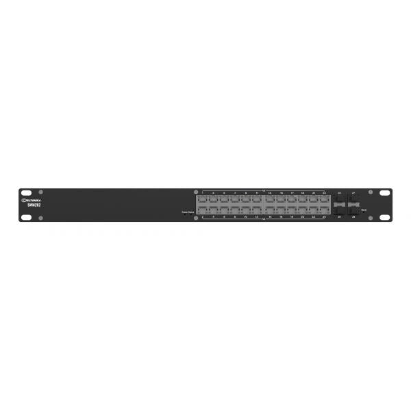 Teltonika - SWM282 L2+ managed switch, 19" Rack, 24xGbE, 4xSFP [SWM282000200]