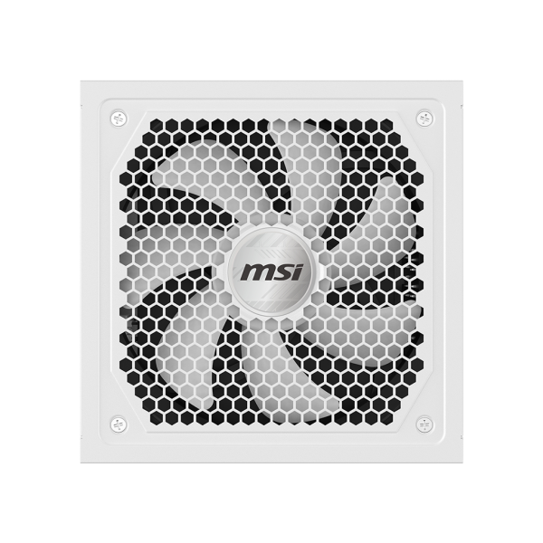 MSI ALIMENTATORE EU, 1000W, FULLY MODULAR, 80 PLUS GOLD, COLOR BOX [MAG A1000GL PCIE5 WH]
