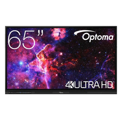 Optoma 3653RK lavagna interattiva 165,1 cm (65") 3840 x 2160 Pixel Touch screen Nero [3653RK]