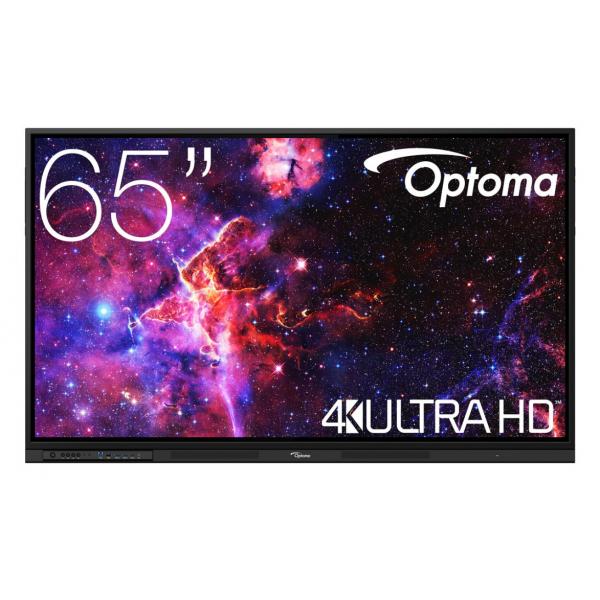 Optoma 3653RK lavagna interattiva 165,1 cm (65") 3840 x 2160 Pixel Touch screen Nero [3653RK]