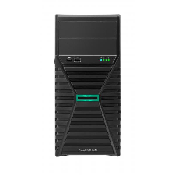 HPE SERVER PROLIANT ML30 GEN11 6325P 3.5GHZ 4C 1P 1X32GB-U 4LFF 2X960GB SSD 1X1000W PS EU [P87463-425]