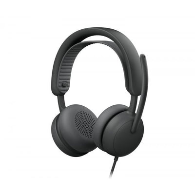 Logitech Zone Wired 2 Auricolare Cablato A Padiglione Musica e Chiamate USB Type-C / USB Type-A Grafite [981-001618]