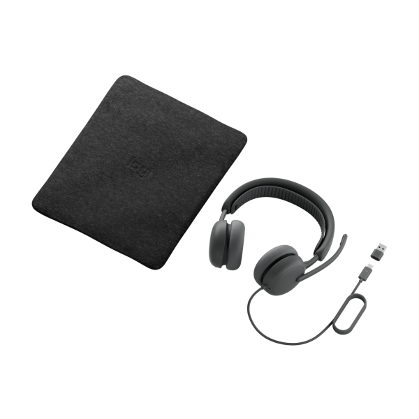 Logitech Zone Wired 2 Auricolare Cablato A Padiglione Musica e Chiamate USB Type-C / USB Type-A Grafite [981-001615]
