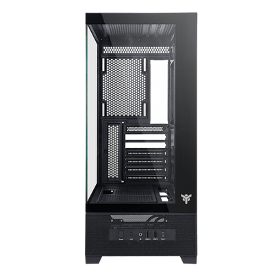ITEK CASE SHOWBUI 37B GAMING TOWER ATX 3x12CM ARGB FAN TYPE-C 2xUSB3.0 SIDE FRONT PANEL TEMP GL [ITGCASB37B]