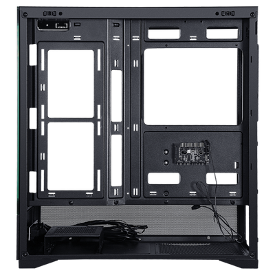 ITEK CASE SHOWBUI 37B GAMING TOWER ATX 3x12CM ARGB FAN TYPE-C 2xUSB3.0 SIDE FRONT PANEL TEMP GL [ITGCASB37B]