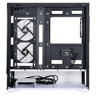 ITEK CASE SHOWBUI 37WB GAMING TOWER ATX 3x12CM ARGB FAN TYPE-C 2xUSB3.0 SIDE FRONT PANEL TEMP [ITGCASB37WB]
