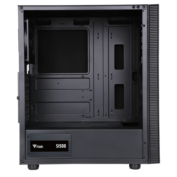 ITEK CASE MIDDLE TOWER SYLENT 03NP PSU 500W ATX 2xUSB3 3x12cm FAN FONOASSOR [ITGCSY03NP]