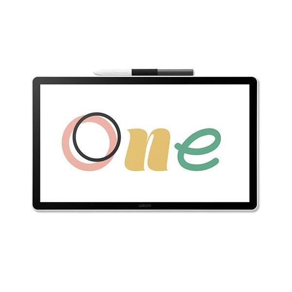 Wacom One 14 tavoletta grafica Nero, Bianco 2540 lpi (linee per pollice) 309 x 174 mm USB [DTC141W0]