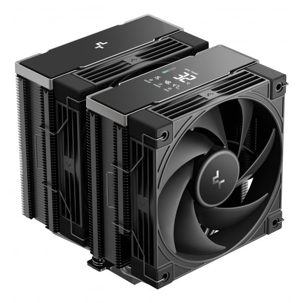 DEEPCOOL RAFF. CPU AK620 G2 DIGITAL NYX DUAL TOWER LCD [R-AK620G2-BKNNMN-GJD-1]