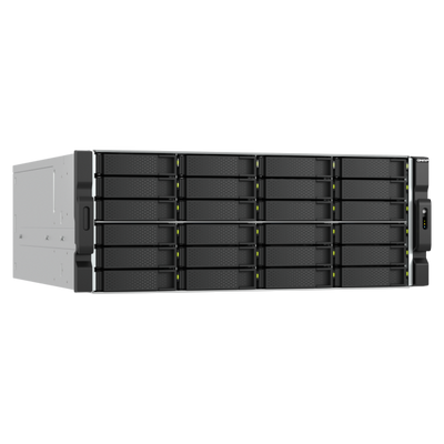 QNAP TS-h2477AXU-RP Server di archiviazione Armadio (4U) AMD Ryzen 7 7745 32 GB DDR5 0 TB QNAP QTS Nero, Grigio [TS-H2477AXU-RP-R7-32G]