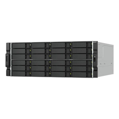 QNAP TS-h2477AXU-RP Server di archiviazione Armadio (4U) AMD Ryzen 7 7745 32 GB DDR5 0 TB QNAP QTS Nero, Grigio [TS-H2477AXU-RP-R7-32G]