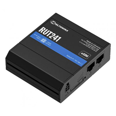 Teltonika- RUT241 eSIM INDUSTRIAL 4G eSIM ROUTER [RUT241200000]