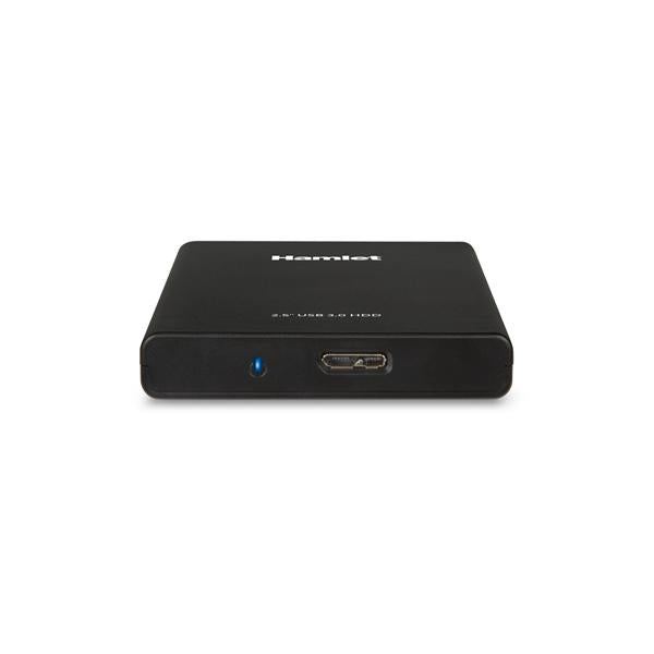 Hamlet HXD25U30-CX contenitore di unità di archiviazione Box esterno HDD/SSD Nero 2.5" [HXD25U30-CX]
