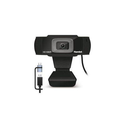Hamlet HWCAM1080-CX webcam 2 MP 1920 x 1080 Pixel USB Nero [HWCAM1080-CX]