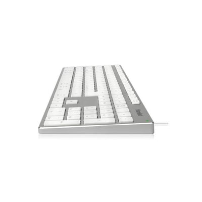 Hamlet XKKITA-MCX tastiera Casa/ufficio USB QWERTY Italiano Bianco [XKKITA-MCX]