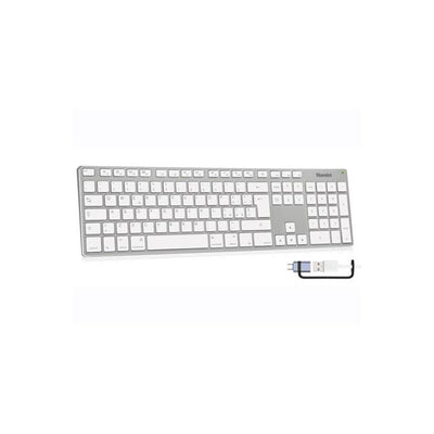 Hamlet XKKITA-MCX tastiera Casa/ufficio USB QWERTY Italiano Bianco [XKKITA-MCX]