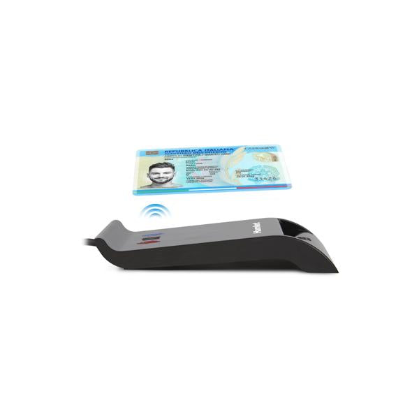 Hamlet HUSCR-NFCX lettore di card readers Interno USB USB Type-A/USB Type-C Nero [HUSCR-NFCX]