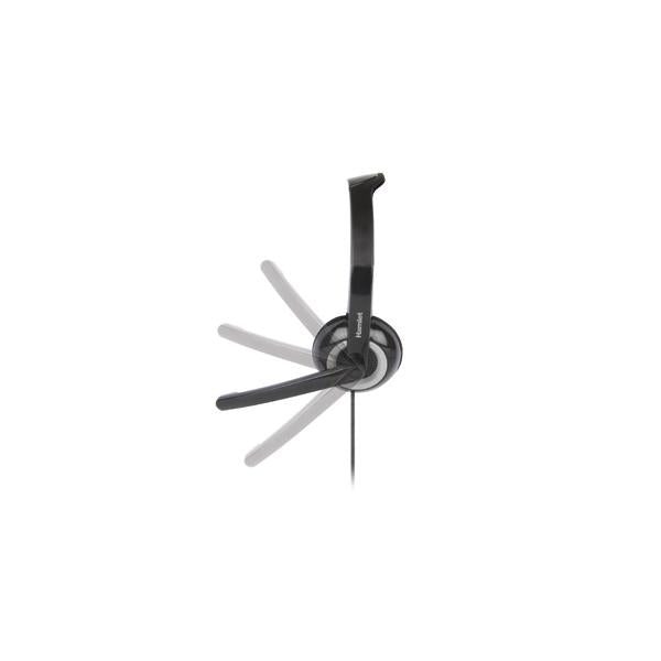 Hamlet HHEADMUS-CX cuffia e auricolare Cablato Portatile Musica e Chiamate USB tipo A Nero [HHEADMUS-CX]