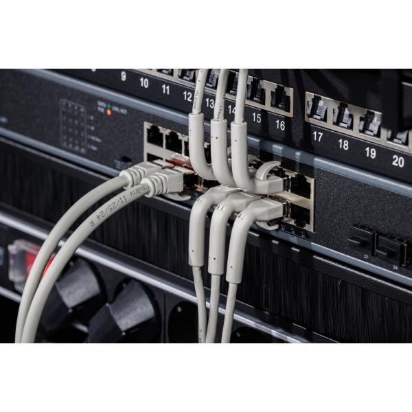 Digitus CAT 6A F -FTP Bendable Patch Cable - Copper - 2m - Gray [DK-1632-A-020B]