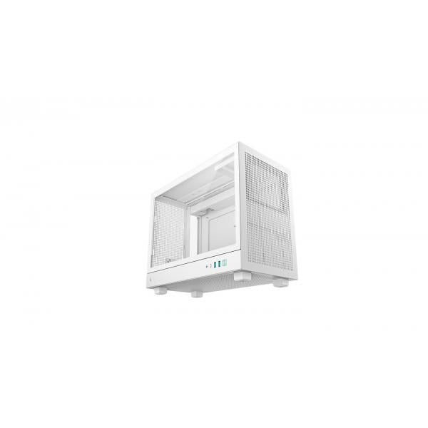 DEEPCOOL CASE MICRO ATX CH160 PLUS WH WHITE ultraportabile & alto flusso d' [R-CH160-WHNGM0-G]