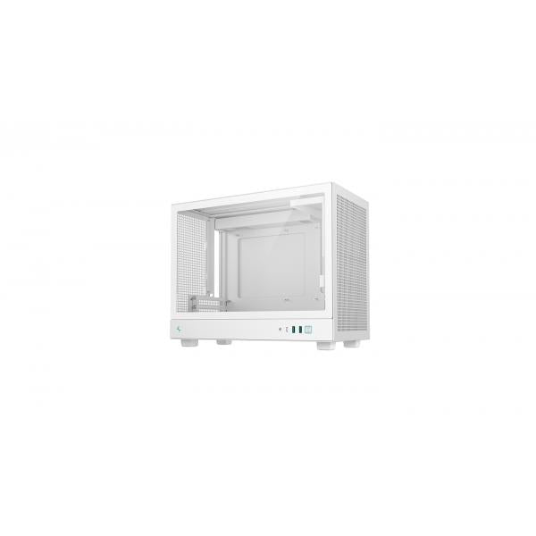 DEEPCOOL CASE MICRO ATX CH160 PLUS WH WHITE ultraportabile & alto flusso d' [R-CH160-WHNGM0-G]
