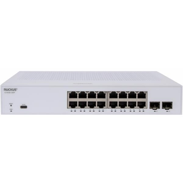 Ruckus - ICX8100-C16P - Entry-Level Access Compact 16 Ports 1G PoE Switch [ICX8100-C16P]