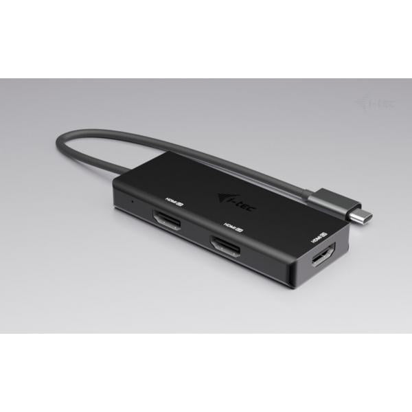 i-tec USB-C Triple 4K HDMI Video Adapter, Power Delivery 100W [C31TRIPLE4KHDMIPD]