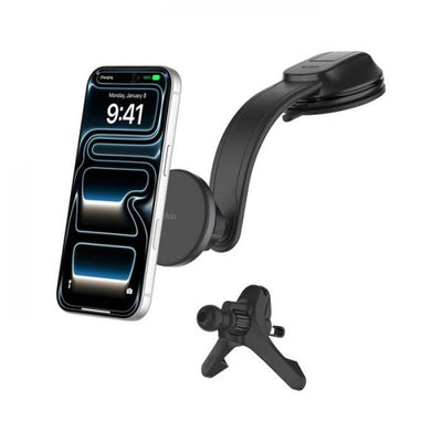 Belkin BoostCharge Supporto attivo Telefono cellulare/smartphone Nero [WIC012HQBK]