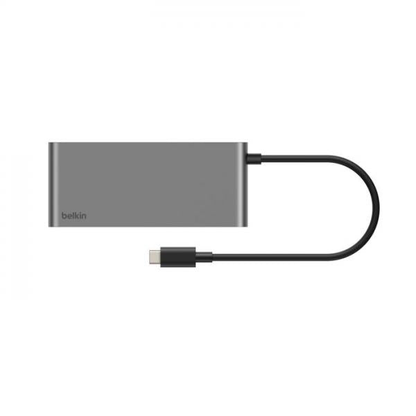 Belkin INC024HQSGY hub di interfaccia USB tipo-C 10000 Mbit/s Grigio [INC024HQSGY]