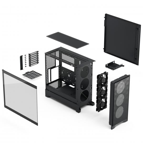 FRACTAL CASE MID TOWER POP 2 AIR BLACK TG 3x120 [FD-C-POA2A-02]