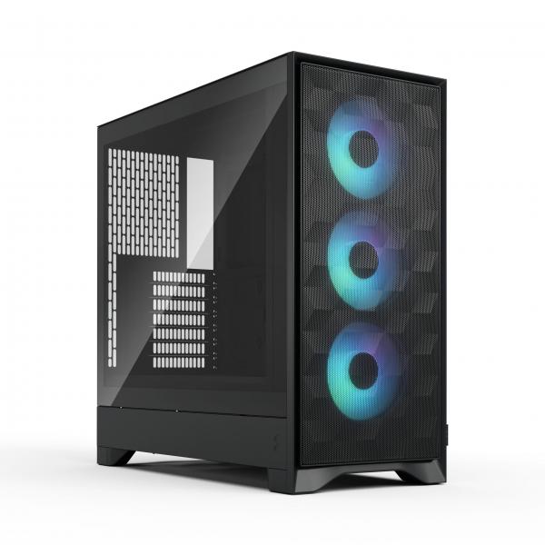 FRACTAL CASE MID TOWER POP 2 AIR BLACK TG RGB 3x120 [FD-C-POA2A-03]