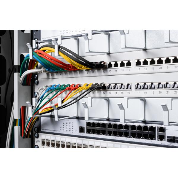 Digitus CAT 6 U-UTP slim patch cord - Cu - LSZH AWG 32/7 - Length 1m - Grey [DK-1618-010S]