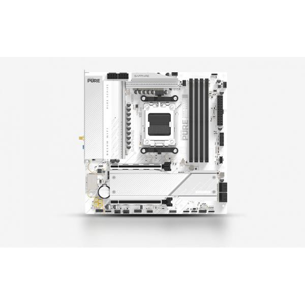 Sapphire N-- PURE B850M WIFI 1xHDMI 1.4 1xDP 1.2 AMD B850 Socket AM5 micro ATX [52123-02-40G]