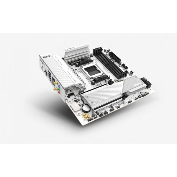 Sapphire N-- PURE B850M WIFI 1xHDMI 1.4 1xDP 1.2 AMD B850 Socket AM5 micro ATX [52123-02-40G]