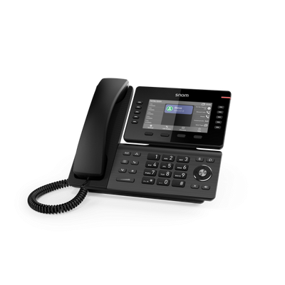 Snom D815WB, 5-inch true colour, backlit display, USB port, integrated Wi-Fi and Bluetooth, 10 BLF [00004727]