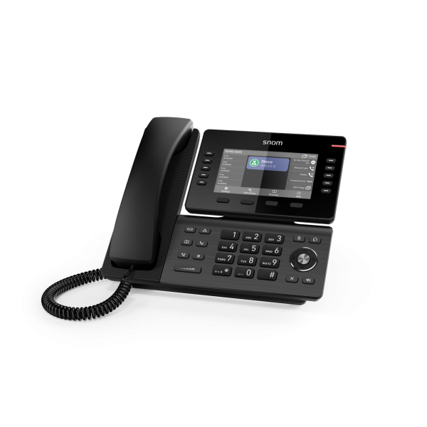 Snom D815WB, 5-inch true colour, backlit display, USB port, integrated Wi-Fi and Bluetooth, 10 BLF [00004727]