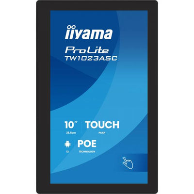 Iiyama ProLite 10 inch Touch - IPS LED Panel- 1280x800 - PoE - Android OS [TW1023ASC-B3P]