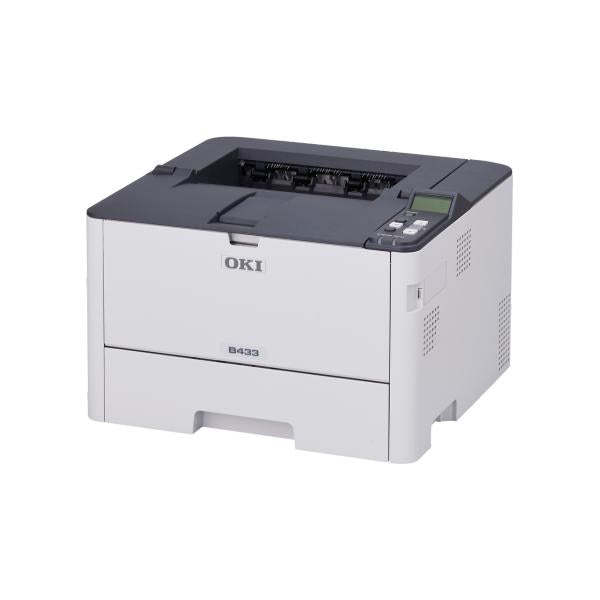 Oki B433dn - Laser Printer - A4 - 40 ppm - 1200 x 1200 - White [09006231]