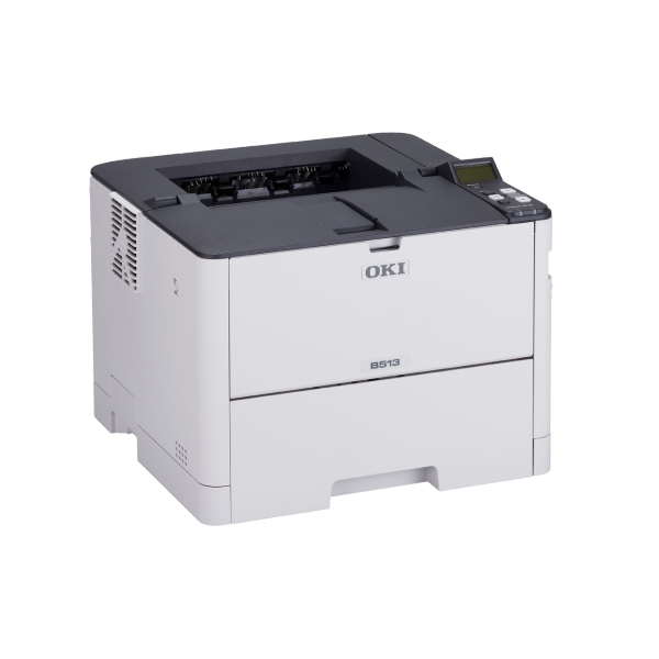 Oki B513dn - Laser Printer - A4 - 1200 x 1200 - White [09006232]