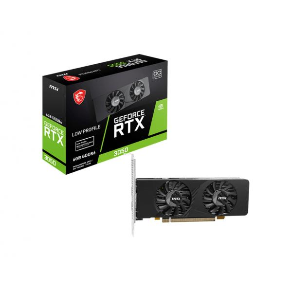 MSI GEFORCE RTX 3050 LP E 6G OC scheda video NVIDIA 6 GB GDDR6 [RTX3050LPE6GOC]