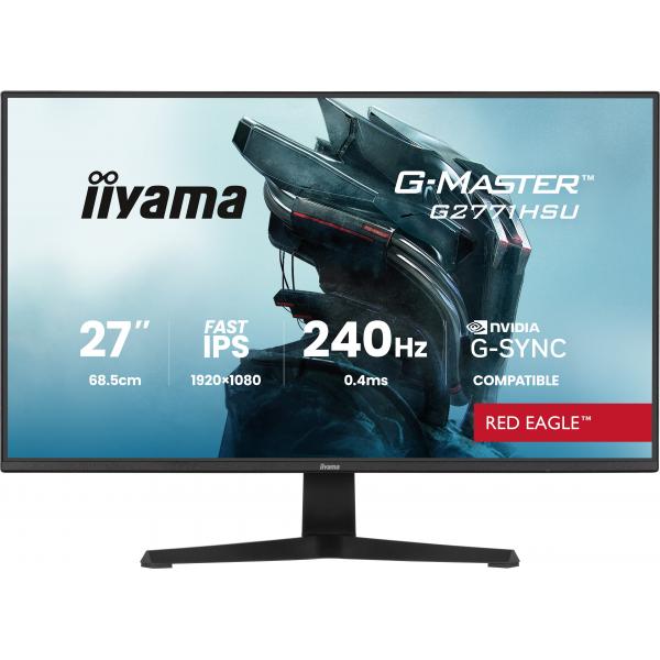 iiyama G-MASTER G2771HSU-B1 Monitor PC 68,6 cm (27") 1920 x 1080 Pixel Full HD Nero [G2771HSU-B1]
