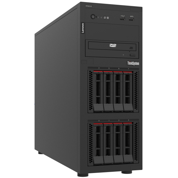 Lenovo ThinkSystem ST250 V3 server Tower Intel Xeon 6315P 2,8 GHz 16 GB DDR5-SDRAM 800 W [7DCE100BEA]