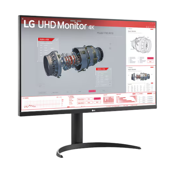LG 32BR55UK-B Monitor PC 80 cm (31.5") 3840 x 2160 Pixel 4K Ultra HD LED Nero [32BR55UK-B.AEU]